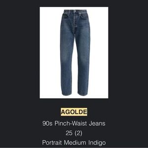 Agolde Pinch Waist jeans